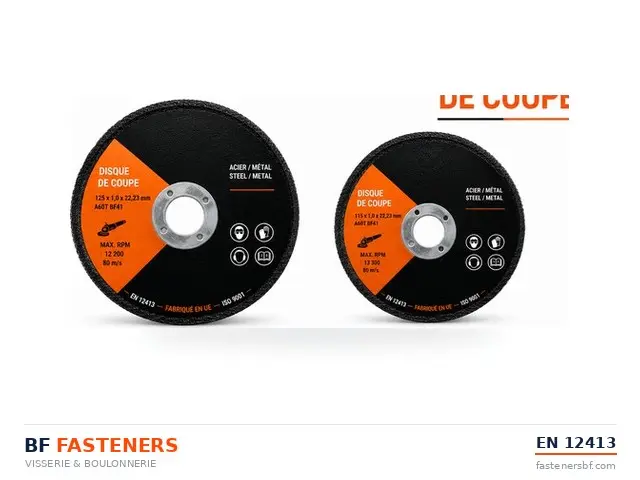 Disque de coupe métal — BF Fasteners