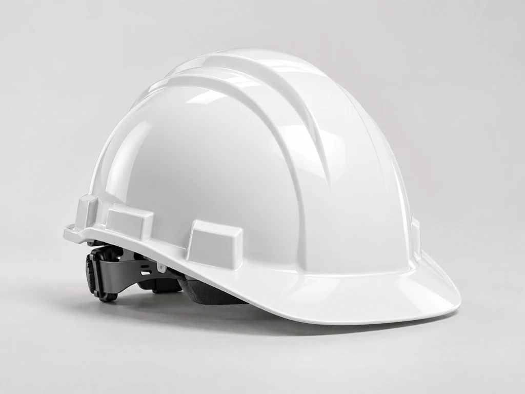 Casque de protection blanc — visuel illustratif