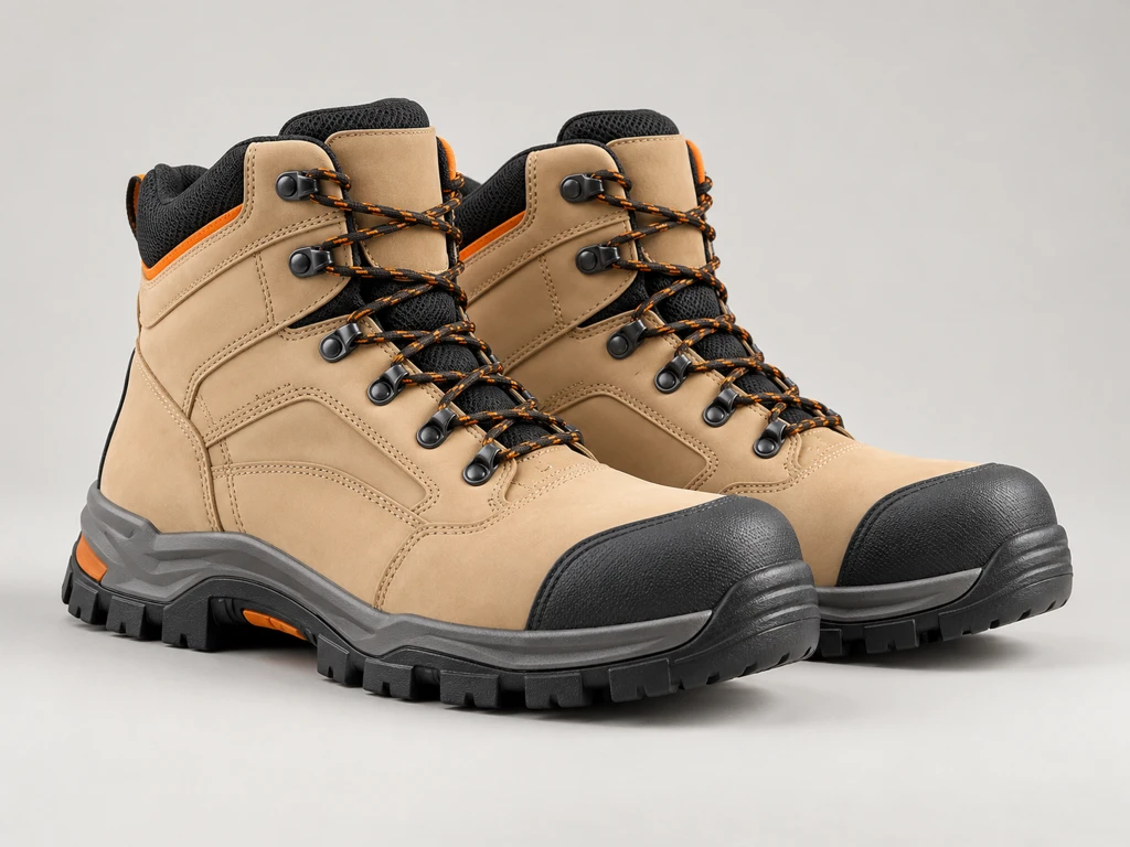Chaussures montantes beiges — visuel illustratif