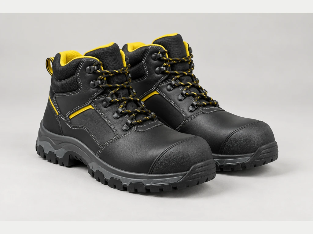 Chaussures montantes noires — visuel illustratif
