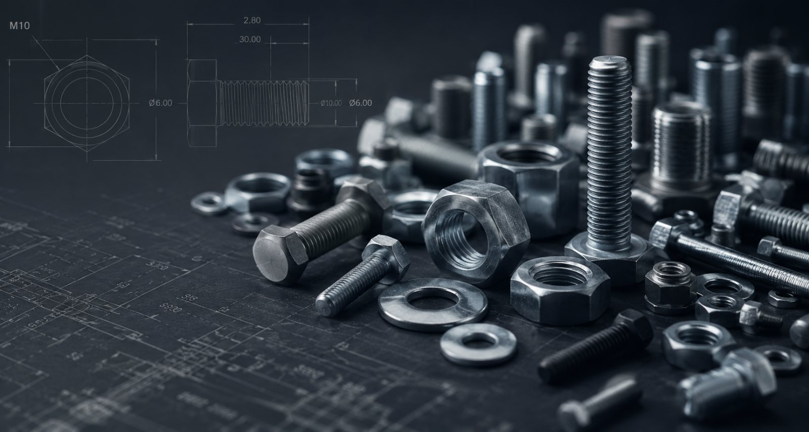 Atelier industriel BF Fasteners — boulonnerie et fixation