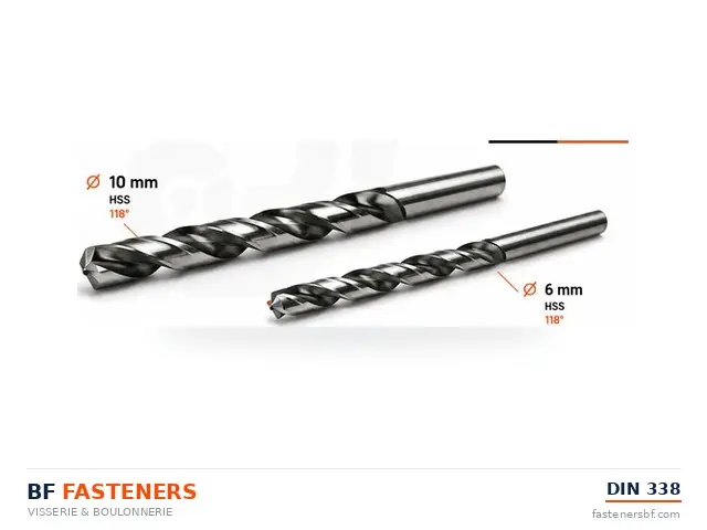 Mèche métal HSS — BF Fasteners